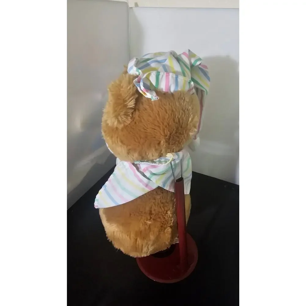 Vintage 1985 Fisher Price Sleepy Time Bear Plush Teddy Bear 12” Tal U1 - Picture 3 of 5